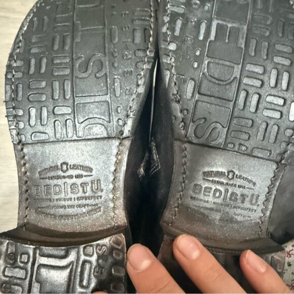 NWT Bed Stu Boots Surrey Cobbler Knee High in Dark Brown Leather - Picture 9 of 10